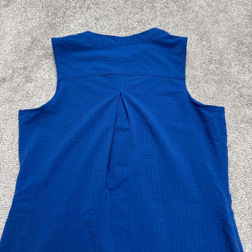 Title Nine Nimblene Athletic Shift Dress Womens XS Royal Blue Sleeveless NWOT - Picture 4 of 16
